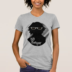 T-tröja för rundaDJ-fara T-shirt