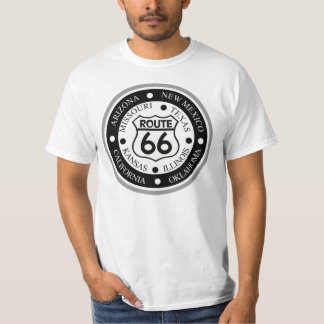 T-tröja för rutt 66 tee shirt