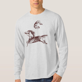 T-tröja för ryttare för trick för akrobat för t-shirt