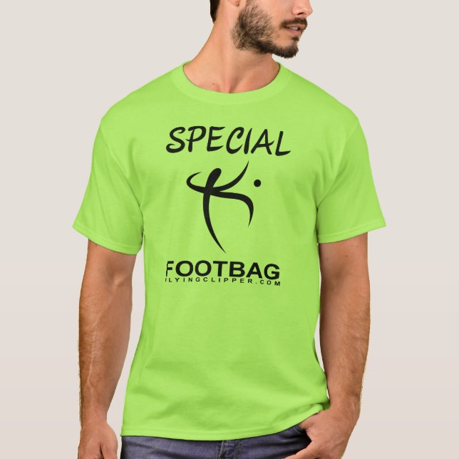 T-tröja för sakkunnig K Footbag T-shirt (Framsida)
