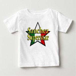 T-tröja för Sanchez världsstjärnaspädbarn Tee Shirt