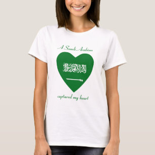 T-tröja för Saudiarabien flaggaälskling T Shirt