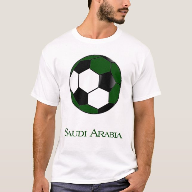 T-tröja för Saudiarabien vmfotboll T-shirt (Framsida)