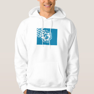 T-tröja för Seattle stadsflagga Sweatshirt