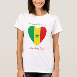 T-tröja för Senegal flaggaälskling Tröja