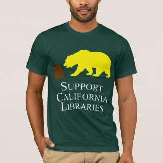 T-tröja för serviceKalifornien bibliotek Tee Shirt