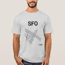 T-tröja för SFO-flygplatsorientering Tee Shirt