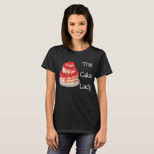 T-tröja för Shortcake för tårtadamjordgubbe T Shirt
