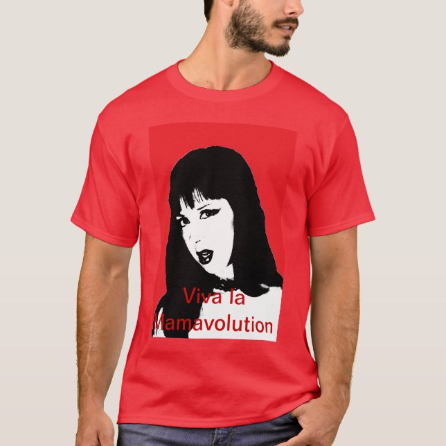 T-tröja för siempre för mamavolution för la för t shirt (Framsida)