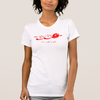 T-tröja för Six-y flickagodis Tee Shirt