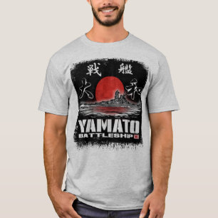 T-tröja för slagskeppYamato T-tröja T Shirt