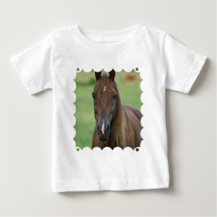 T-tröja för småbarn för Thoroughbredtävlingh Tee Shirt
