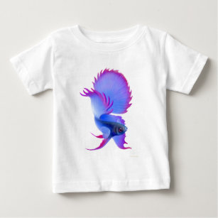 T-tröja för spädbarn för blåttBetta fisk Tee