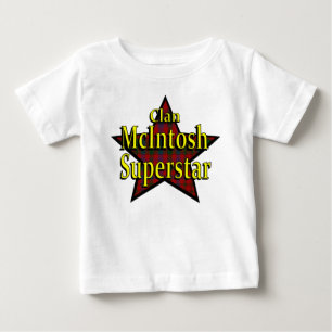T-tröja för spädbarn för klanMcIntosh Tee Shirt