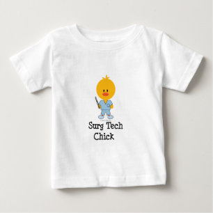 T-tröja för spädbarn för Surg Techchick Tee