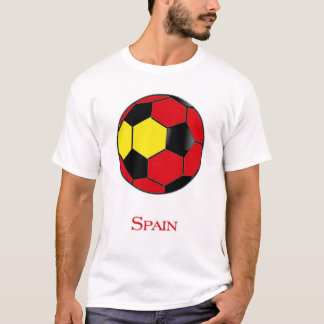 T-tröja för Spanien vmfotboll Tee Shirt
