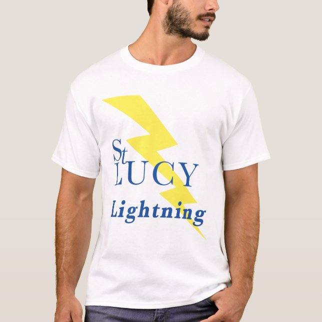 T-tröja för St. Lucy Tee Shirt (Framsida)