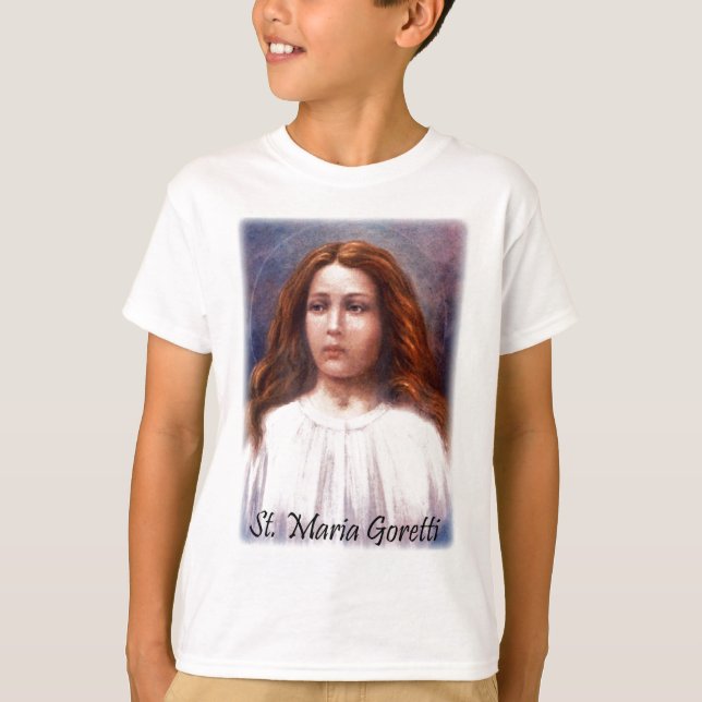 T-tröja för St. Maria Goretti T-shirt (Framsida)