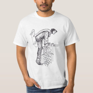 T-tröja för staketklättrareSkateboarder Tee Shirt