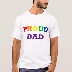 T-tröja "för stolt pappa" t shirt