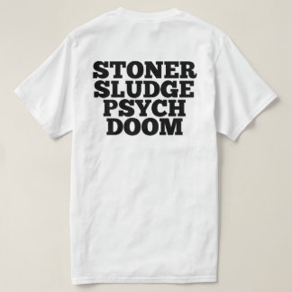 T-tröja för StonerdyPsych Doom T-shirt
