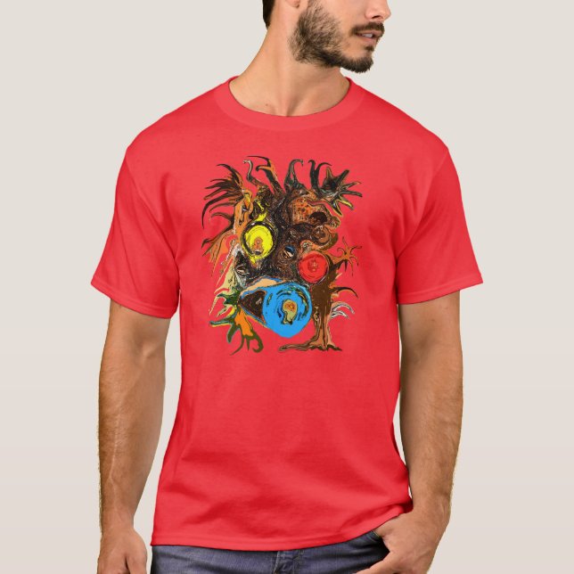 T-tröja "för stora mammor" tee shirt (Framsida)