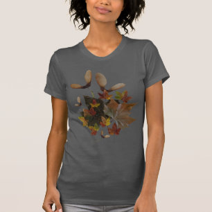 T-tröja för SycamorelönnlövCollage T Shirt