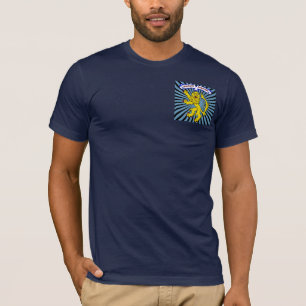 T-tröja för symbol för Skottland för evigt vå T-shirt