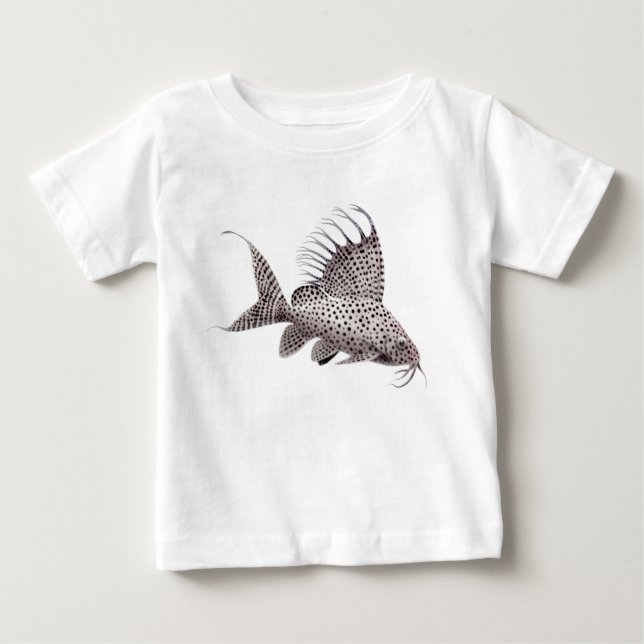 T-tröja för Synodontis havskattspädbarn T-shirt (Framsida)