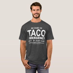 T-tröja för Tacoakut (för mörk bg) T-shirt