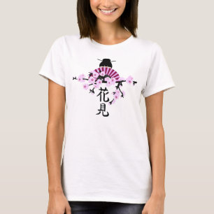 T-tröja för tecken 1 för körsbärsröd blommar t shirt