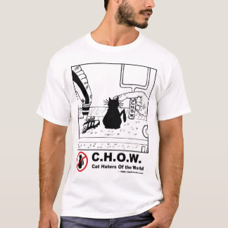 T-tröja för tecknad för kattHatersfotboll T-shirt