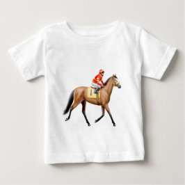 T-tröja för ThoroughbredRacehorsespädbarn T Shirt