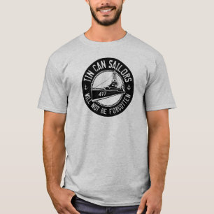 T-tröja för TinCan - svart ring T-shirt