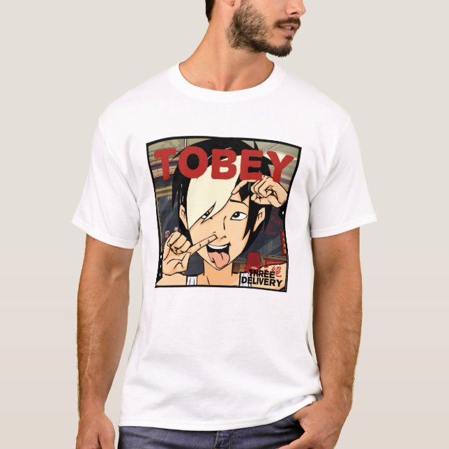T-tröja för tre Delivery™ Tobey Tee Shirt (Framsida)
