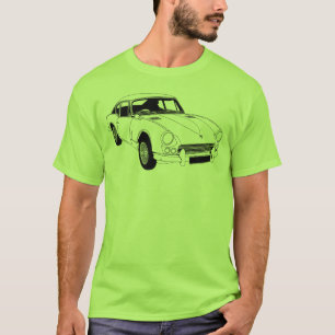 T-tröja för triumf GT6 MK1 T-shirt