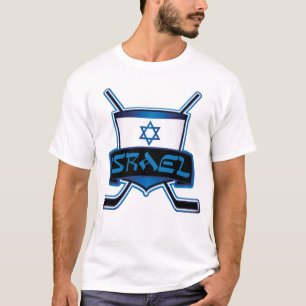 T-tröja för tryck för baksida för Israel Tee Shirt