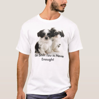 T-tröja för två Shih Tzu valpar T-shirt