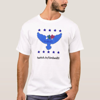 T-tröja för Twitchblåttlogotyp T Shirt