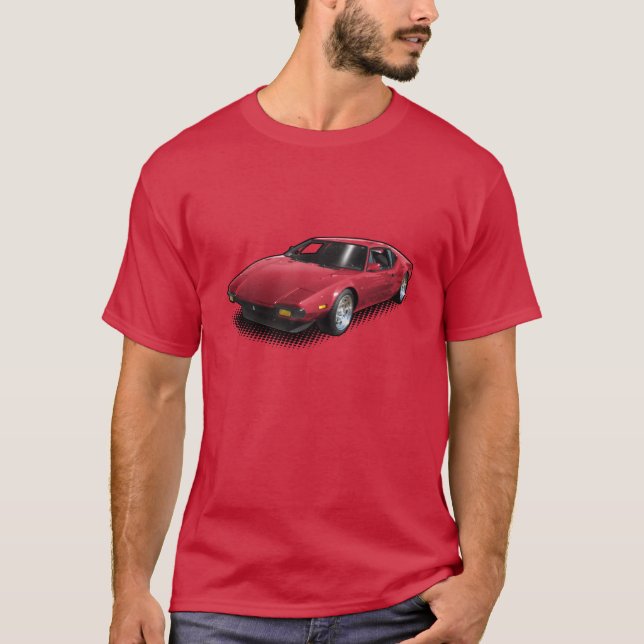 T-tröja för u-plocka--färg Pantera SuperCar T-shirt (Framsida)