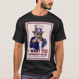 T-tröja för Uncle Sam Obama Tee
