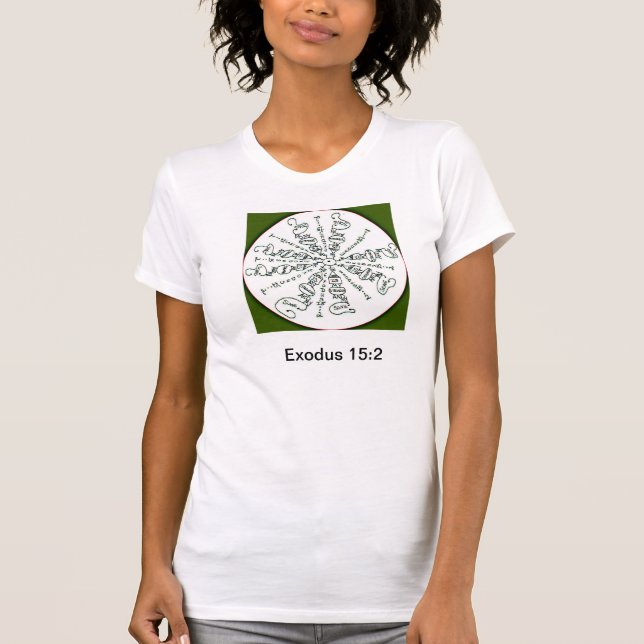 T-tröja för utflyttning15:2Mandala Tee (Framsida)