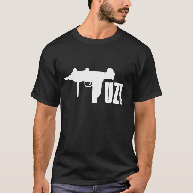 T-tröja för UZI | Tee (Framsida)