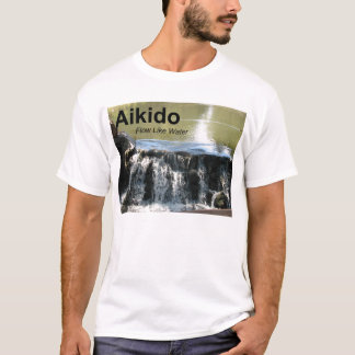 T-tröja för vatten för Aikidoflödesnågot liknande Tee Shirt