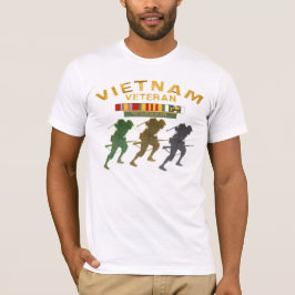 T-tröja för Vietnam veterankrigare T-shirt