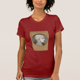 T-tröja för vintagepsykologihuvud t-shirt