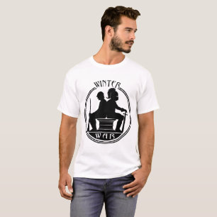 T-tröja för vinterkrig 45 t-shirt