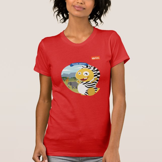 T-tröja för VIPKID Sydafrika (orangen) Tee (Framsida)