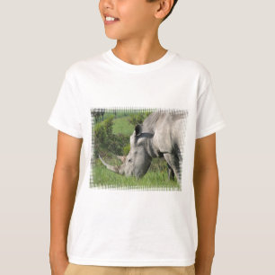 T-tröja för vitnoshörningungdom t-shirt