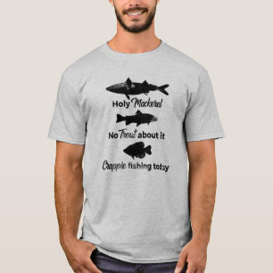 T-tröja för vits för fiske för t shirt